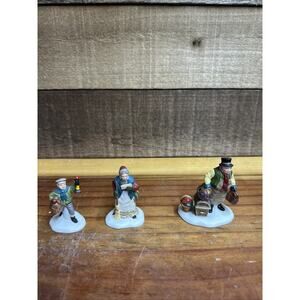 Dept 56 Come Into The Inn Heritage Village 5560-3 Set Of 3 In Box